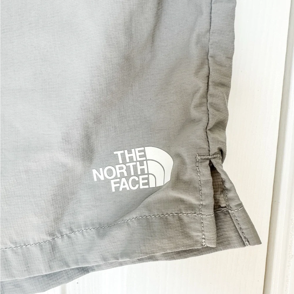 The North Face Men's Light Gray Shorts - Size XLarge